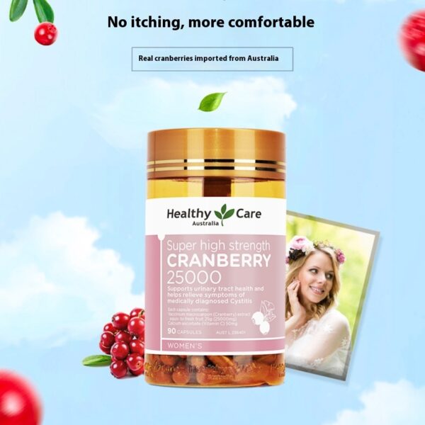 High Concentration Cranberry Capsules Tablets