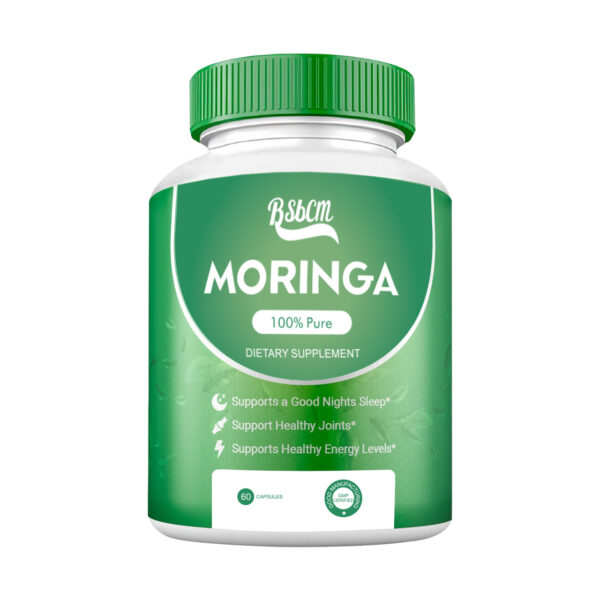 Pure Moringa Powder Capsules